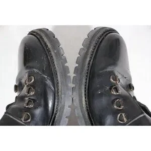 Common Projects Lace Up Leather Combat Boots Mens 40 US 7 O908 Common Projects Lace Up Leather Combat Boots Mens 40 US 7  main image 3